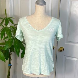 VS PINK, Thin Light Green T-Shirt - Size S